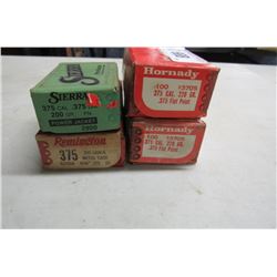 4 Boxes Of 375 Bullets