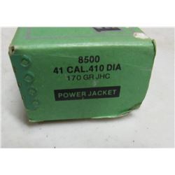 Box Of Sierra 41cal .410 Pistol Bullets