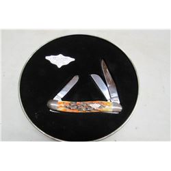Case 3 Blade Pocket Knife In Collector Tin