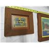 Image 2 : 3pc Wooden Framed Wall Art