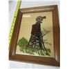 Image 3 : 3 Piece Set Of Framed Windmill Paintings