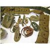 Image 4 : Group Lot  Of Assorted Military Belts, Pouches,