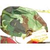 Image 9 : Group Lot Of Assorted Military Helmet Covers, Hats