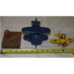 Set Of 3 Miniature Planes