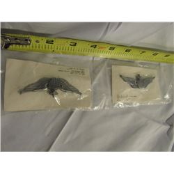 Set Of 2 Senior Aviator Qualification Badges For