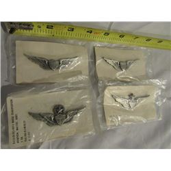 Group Of 4 Qualification Badges For Army Aviation
