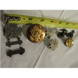 Group Of 8 Misc Military Pins