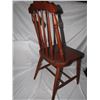Image 2 : Pair Of Oak Spindle Back Kitchen Chairs
