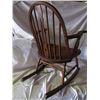 Image 2 : Mismatched Oak Windsor Rocking Chair  Kitchen