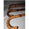 Image 9 : Exquisitely Inlaid Wooden Walking Canes W/ Rack