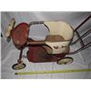 Image 5 : Antique Metal Baby Stroller