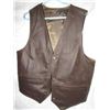 Image 7 : 2 Men's Leather Vests Size Large