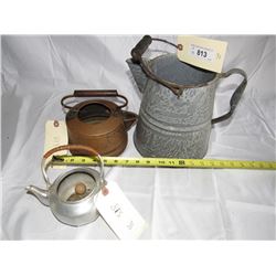 Group Lot Of Coffee  Tea Pots