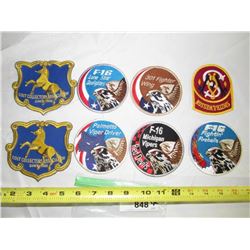 Group Of 8 Military  Misc Patches