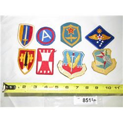 Group Of 8 Military  Misc Patches