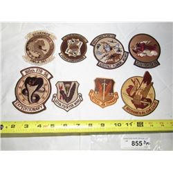 Group Of 8 Military  Misc Patches