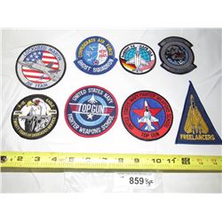 Group Of 8 Military  Misc Patches