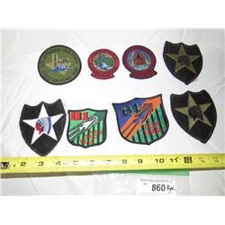 Group Of 8 Military  Misc Patches