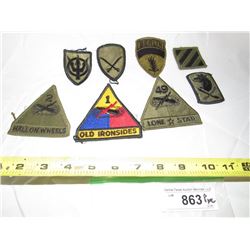 Group Of 8 Military  Misc Patches