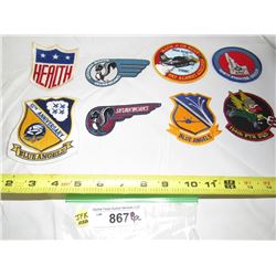 Group Of 8 Military  Misc Patches