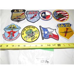 Group Of 8 Misc  Military Patches