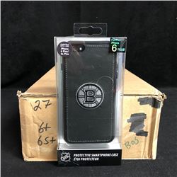 NHL PROTECTIVE iPHONE CASE (BRUINS) 25 CASES PER BOX