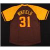 Image 2 : DAVE WINFIELD SIGNED PADRES JERSEY (JSA COA)