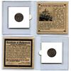 Image 1 : LOT OF 2 SHIPWRECK COINS