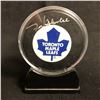 Image 1 : FRANK MAHOVOLICH SIGNED TORONTO MAPLE LEAFS HOCKEY PUCK