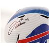 Image 2 : Josh Allen Signed Buffalo Bills Helmet (Beckett COA)