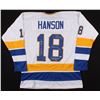 Image 1 : Hanson Brothers Signed "Slap Shot" Chiefs Jersey (Beckett)