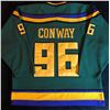 Image 1 : Charlie Conway 96 'Mighty Ducks Movie' Jersey