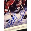 Image 2 : SID ABEL & TED LINDSAY SIGNED 8X10 PHOTO