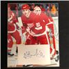 Image 1 : SERGEI FEDEROV SIGNED INDEX CARD W/ 8X10 PHOTO