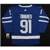 Image 1 : JOHN TAVARES SIGNED MAPLE LEAFS JERSEY (PSA COA)