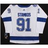 Image 1 : STEVEN STAMKOS SIGNED LIGHTNING JERSEY (JSA COA)