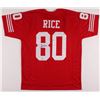 Image 1 : JERRY RICE SIGNED JERSEY (BECKET COA)