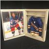 Image 1 : NY RANGERS STAR HANGER W/ PHIL ESPOSITO SIGNED 8X10 PHOTO