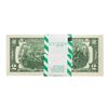 Image 2 : Pack of (100) Consecutive 2017A $2 Federal Reserve STAR Notes Philadelphia