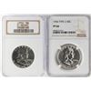 Image 1 : Lot of (2) 1956 Type 2 Proof Franklin Half Dollar Coins NGC PF66