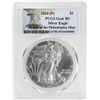 Image 1 : 2016-P $1 American Silver Eagle Coin PCGS Gem BU Struck at the Philadelphia Mint