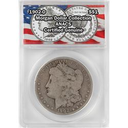 1902-O $1 Morgan Silver Dollar Coin ANACS Certified Genuine