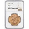 Image 1 : 1900 $20 Liberty Head Double Eagle Gold Coin NGC MS64