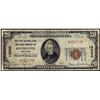 Image 1 : 1929 $20 First NB of Rochester, NY CH# 13330 National Currency Note