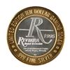Image 2 : .999 Silver Riviera Hotel & Casino Las Vegas $10 Casino Limited Edition Gaming Token