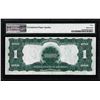 Image 2 : 1899 $1 Black Eagle Silver Certificate Note Fr.235 PMG Extremely Fine 40EPQ