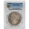 Image 1 : 1882-O $1 Morgan Silver Dollar Coin PCGS MS64