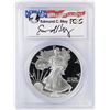 Image 1 : 2002-W $1 Proof American Silver Eagle Coin PCGS PR69DCAM Moy Signature