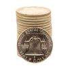Image 2 : Roll of (20) Brilliant Uncirculated 1963 Franklin Half Dollar Coins