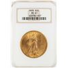 Image 1 : 1928 $20 St. Gaudens Double Eagle Gold Coin NGC MS61
